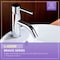 Anzzi Bravo Single-Handle Low-Arc Bathroom Faucet in Polished Chrome L-AZ030 - alternate 2